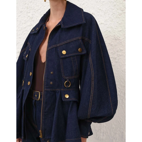 Elevate your elegance in this Zimmermann Jackets available now at Luxury Shoes 