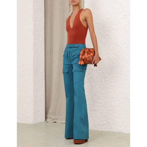 Elevate your elegance in this Zimmermann Pants available now at Luxury Shoes 