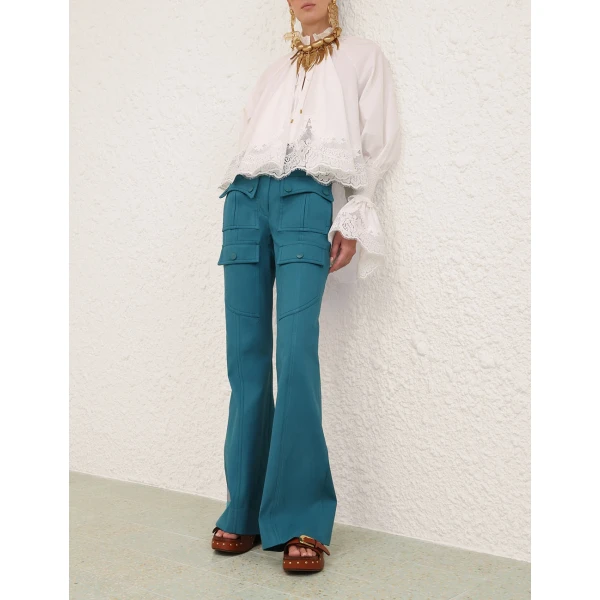 Elevate your elegance in this Zimmermann Pants available now at Luxury Shoes 
