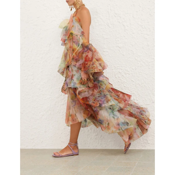 Elevate your elegance in this Zimmermann Dresses available now at Luxury Shoes 