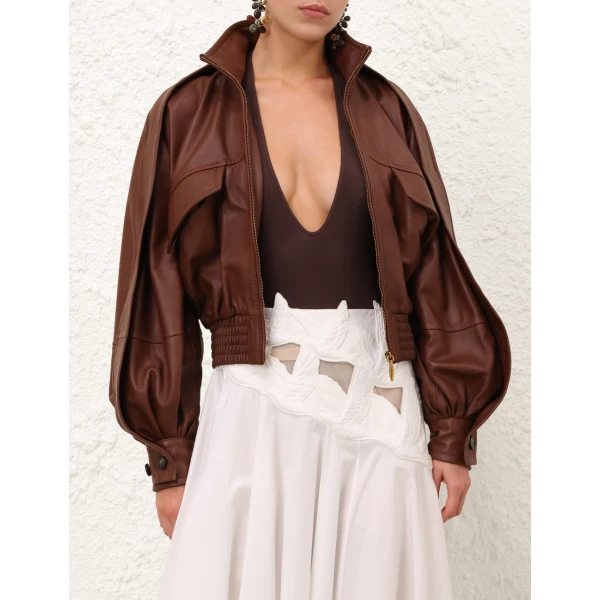 Elevate your elegance in this Zimmermann Jackets available now at Luxury Shoes 