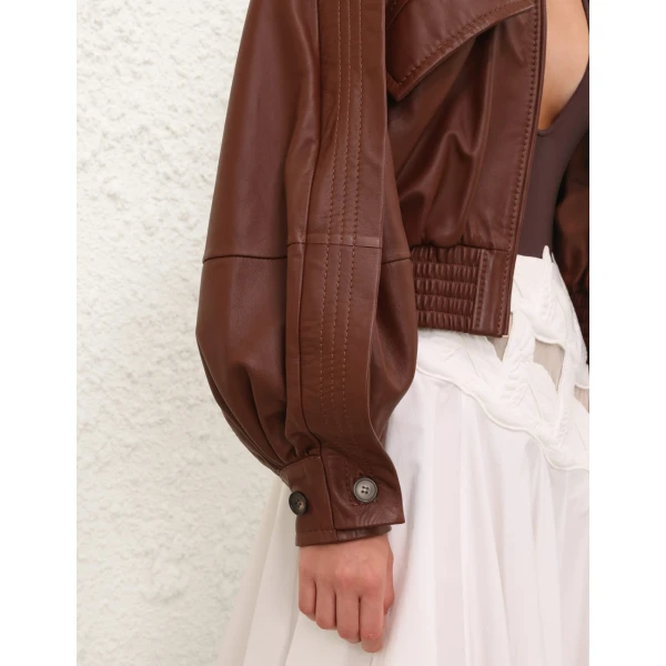 Elevate your elegance in this Zimmermann Jackets available now at Luxury Shoes 