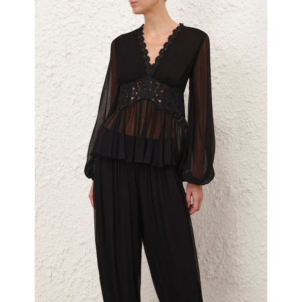 Elevate your elegance in this Zimmermann Tops available now at Luxury Shoes 