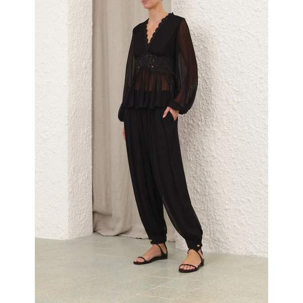 Elevate your elegance in this Zimmermann Tops available now at Luxury Shoes 