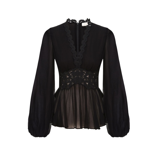 Elevate your elegance in this Zimmermann Tops available now at Luxury Shoes 