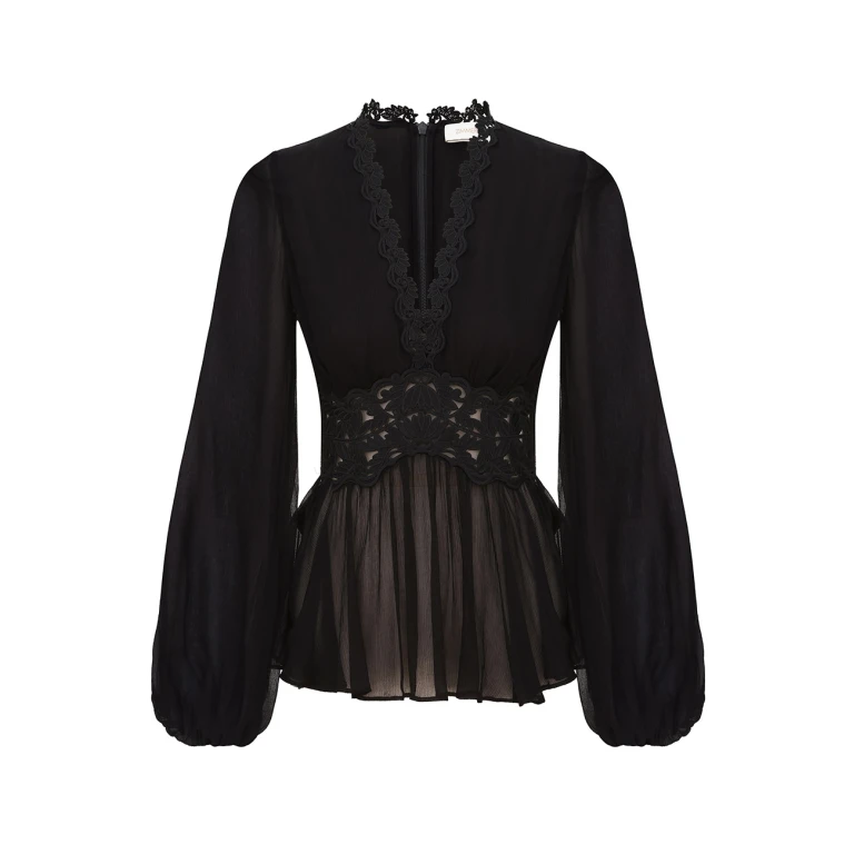 Elevate your elegance in this Zimmermann Tops available now at Luxury Shoes 