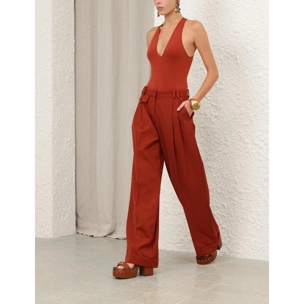 Elevate your elegance in this Zimmermann Bodysuit available now at Luxury Shoes 
