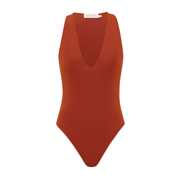 Elevate your elegance in this Zimmermann Bodysuit available now at Luxury Shoes 