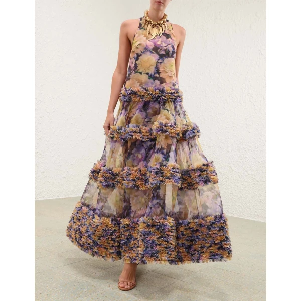 Elevate your elegance in this Zimmermann Dresses available now at Luxury Shoes 