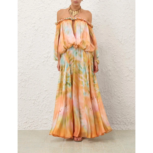 Elevate your elegance in this Zimmermann Dresses available now at Luxury Shoes 