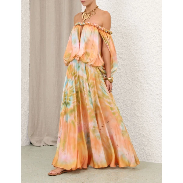 Elevate your elegance in this Zimmermann Dresses available now at Luxury Shoes 