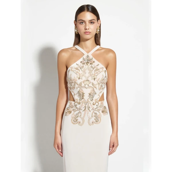 Zuhair Murad Cady Long Dress - Dresses - Lebanese Haute Couture and Evening Gowns at Luxury Shoes 