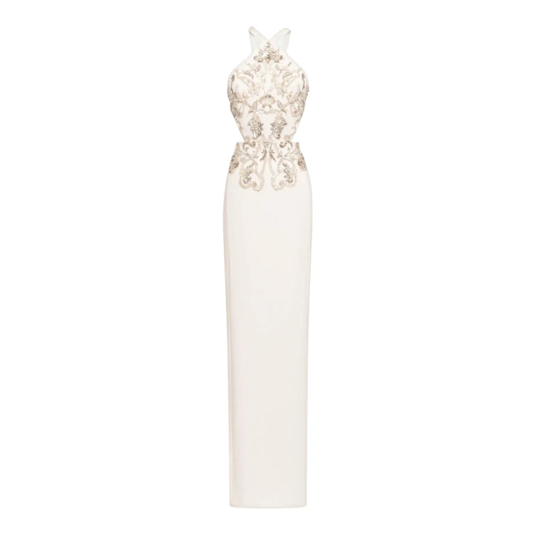 Zuhair Murad Cady Long Dress - Dresses - Lebanese Haute Couture and Evening Gowns at Luxury Shoes 