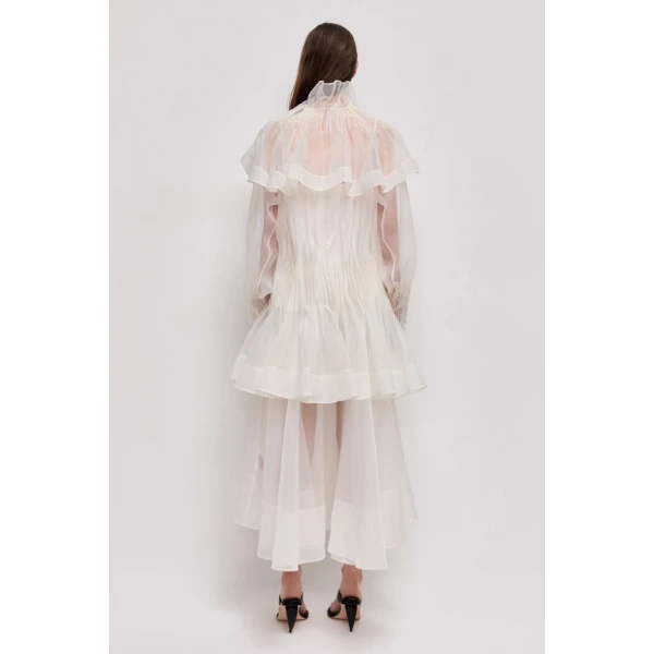 Aje clothing Aus Coats – structured silhouette with raw femininity from Luxury Shoes 