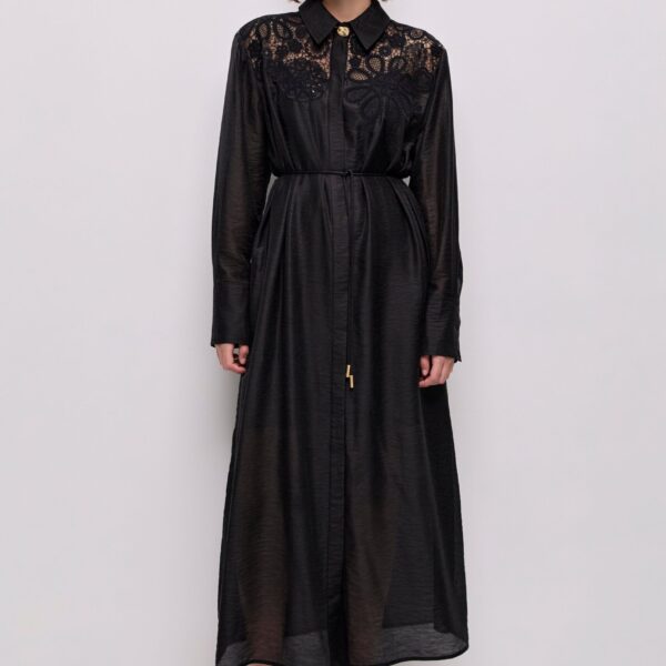 Aje Gia Embroidered Maxi Dress, view 2