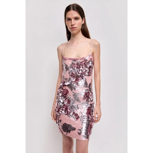 Halo Mini Sequin Dress