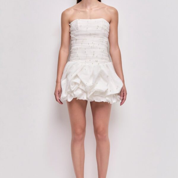 Aje Juniper Bubble Mini Dress, view 2