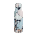 Aje Lettera Denim Midi Dress