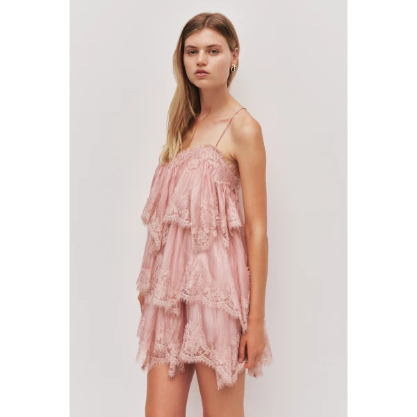 Ophelia Lace Mini Dress