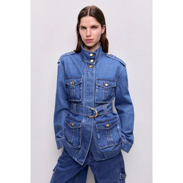 Loxley Denim Trench Jacket