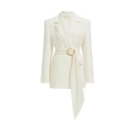 Aje Simone Lace Back Blazer