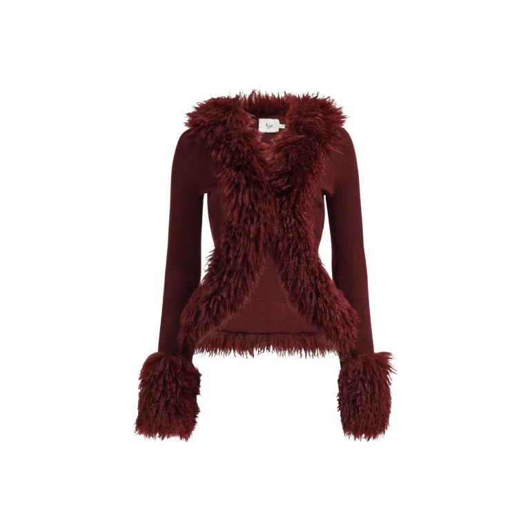 Aje Red Knitwear