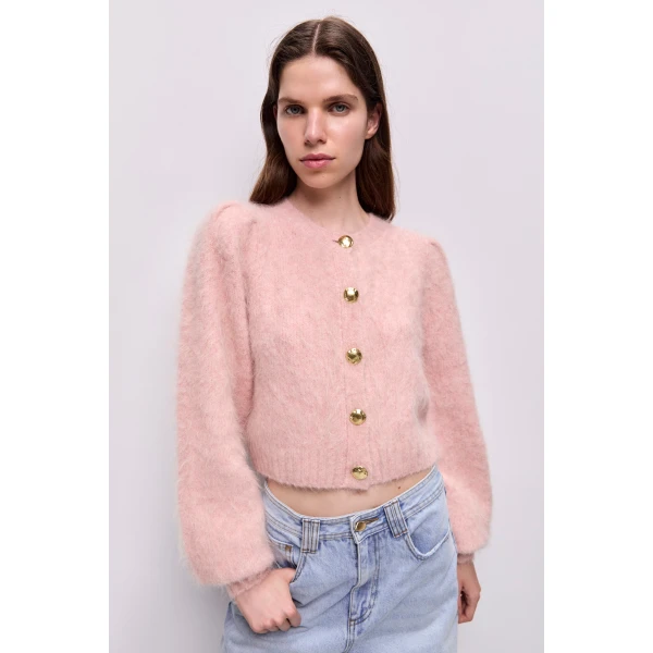 Renee Fluffy Cardigan