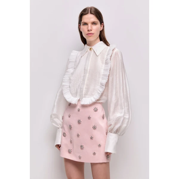 Demi Crystal Mini Skirt