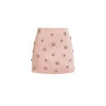 Aje Demi Crystal Mini Skirt