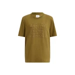 Aje Alive Embellished Logo Tee Top