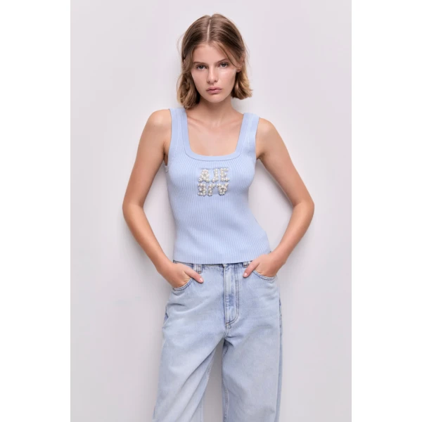 Andie Pearl Logo Tank