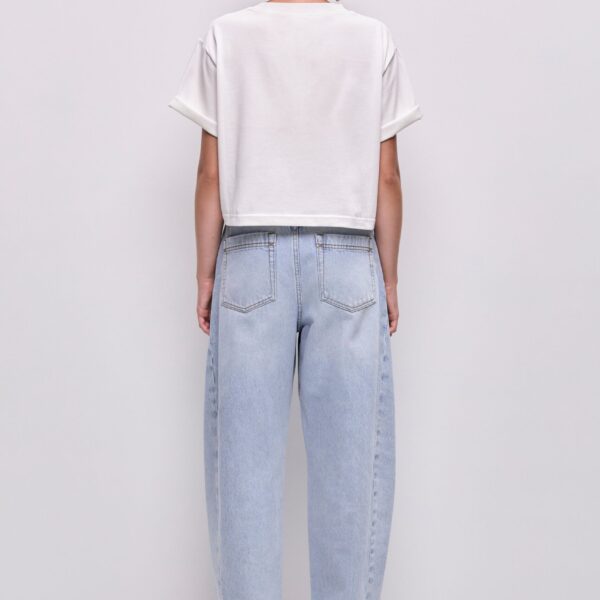 Aje Danila Logo Cropped Tee Top, view 6