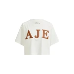 Aje Danila Logo Cropped Tee Top