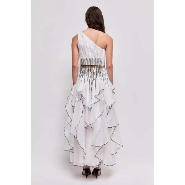 Aje Aus Tops – structured silhouette with raw femininity from Luxury Shoes 