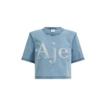 Aje Oceane Crop Tee Top