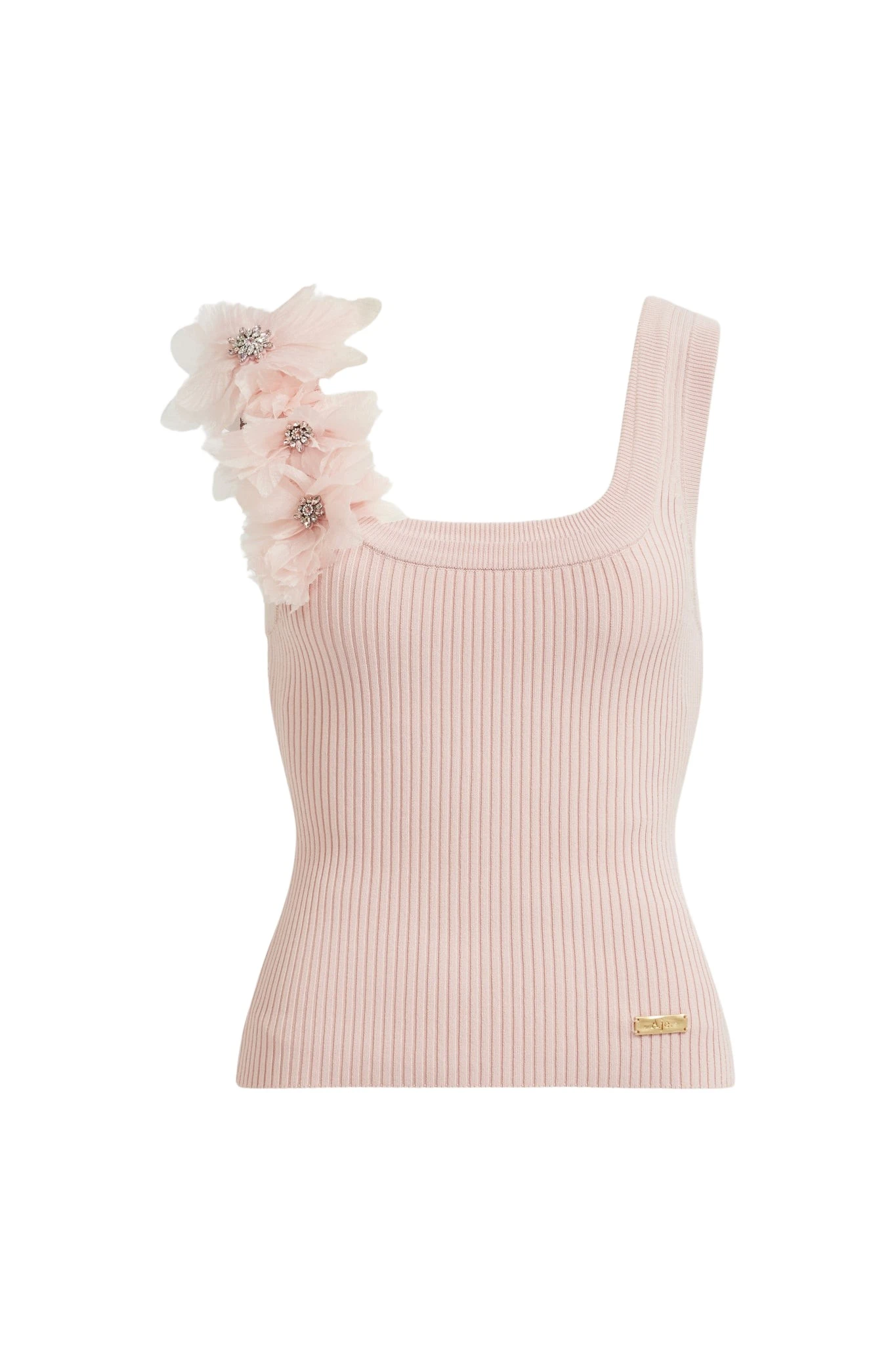 Aje-aus-Tops-Pamela-Flower-Knit-Tank70224_nobg Aje Pamela Flower Knit Tank