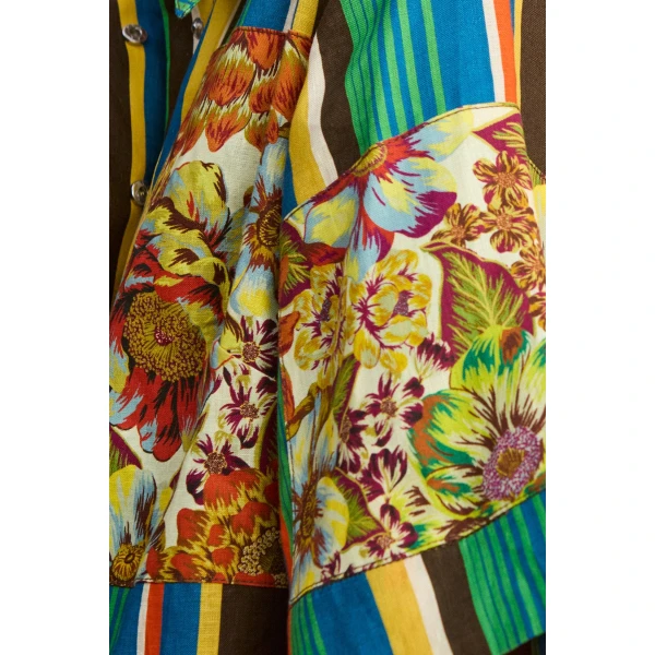 Alemais Charlie Mini Dress  Sustainable Dresses with Alemais print -  Luxury Handbags Australian Designer