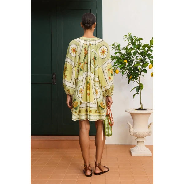 Alemais Dixie Mini Dress  Sustainable Dresses with Alemais print -  Luxury Handbags Australian Designer