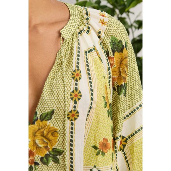Alemais Dixie Mini Dress  Sustainable Dresses with Alemais print -  Luxury Handbags Australian Designer
