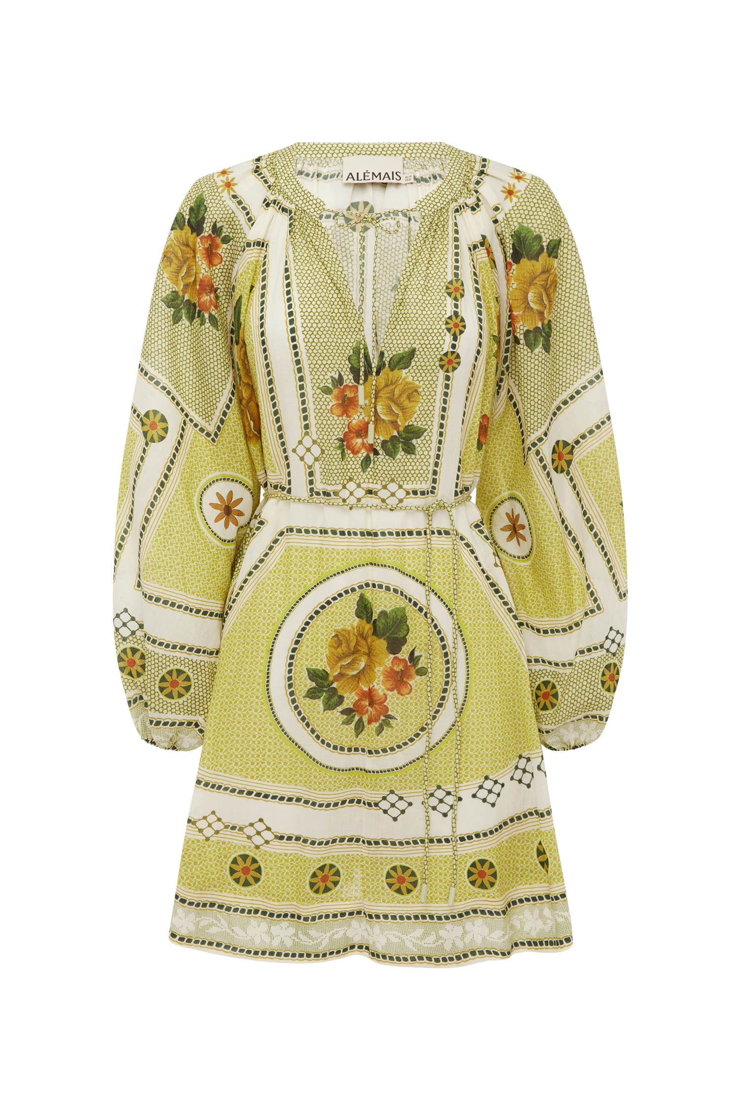 Alemais Dixie Mini Dress  Sustainable Dresses with Alemais print -  Luxury Handbags Australian Designer