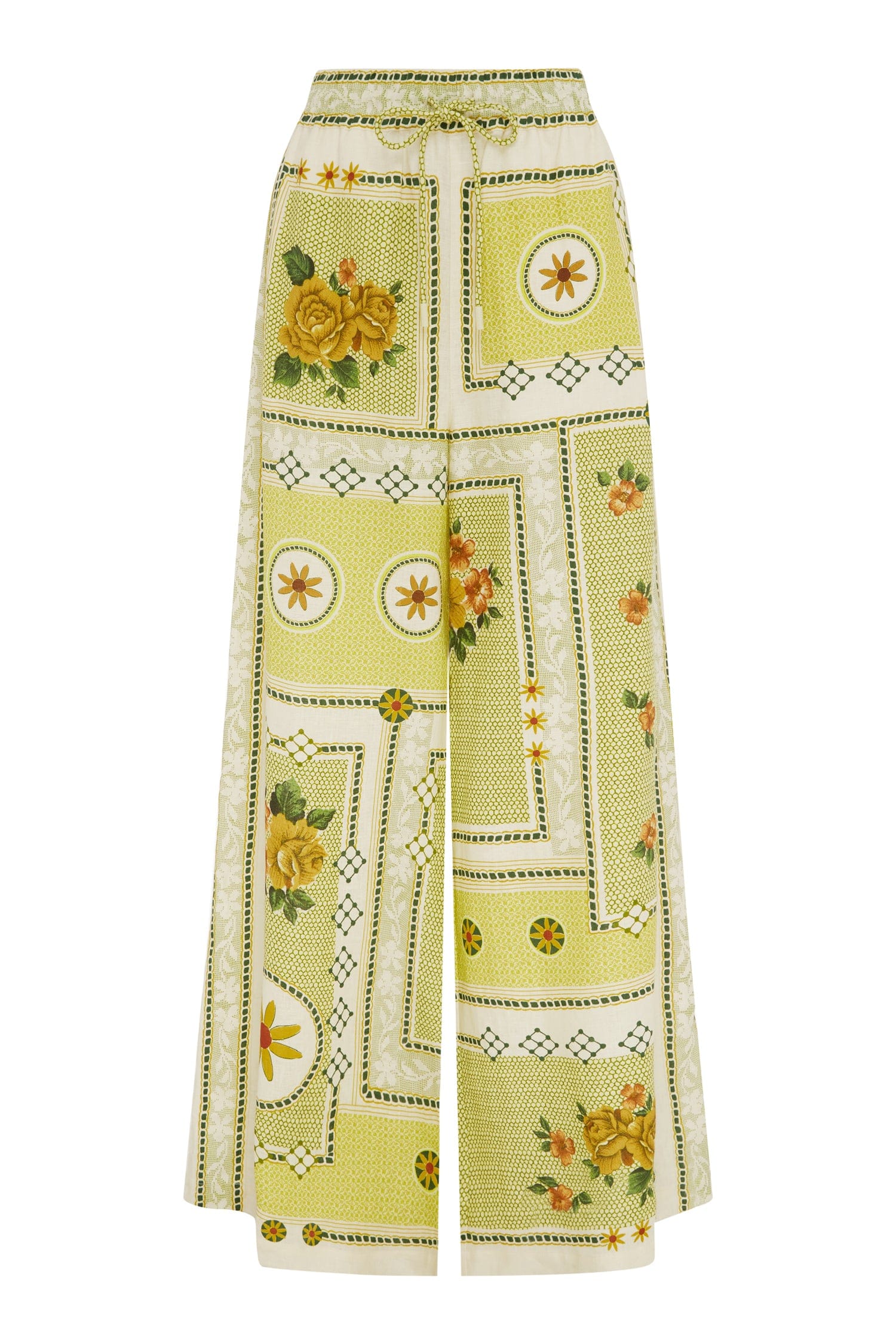 Alemais Dixie Pant  Sustainable Pants with Alemais print -  Luxury Handbags Australian Designer