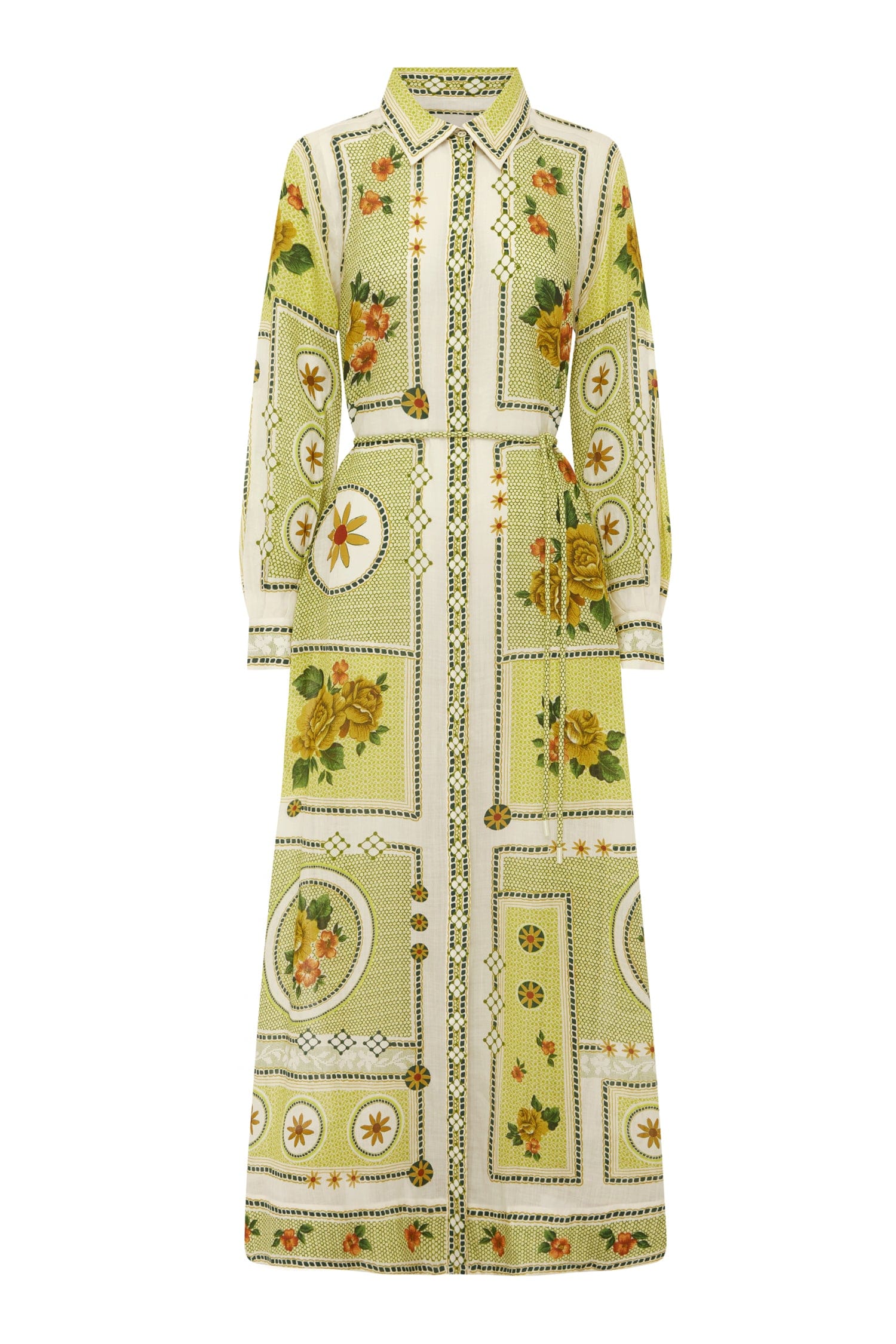 Alemais Dixie Shirtdress  Sustainable Dresses with Alemais print -  Luxury Handbags Australian Designer
