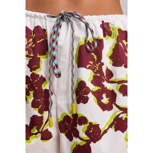 Alemais Haze Mini Short  Sustainable Shorts with Alemais print -  Luxury Handbags Australian Designer