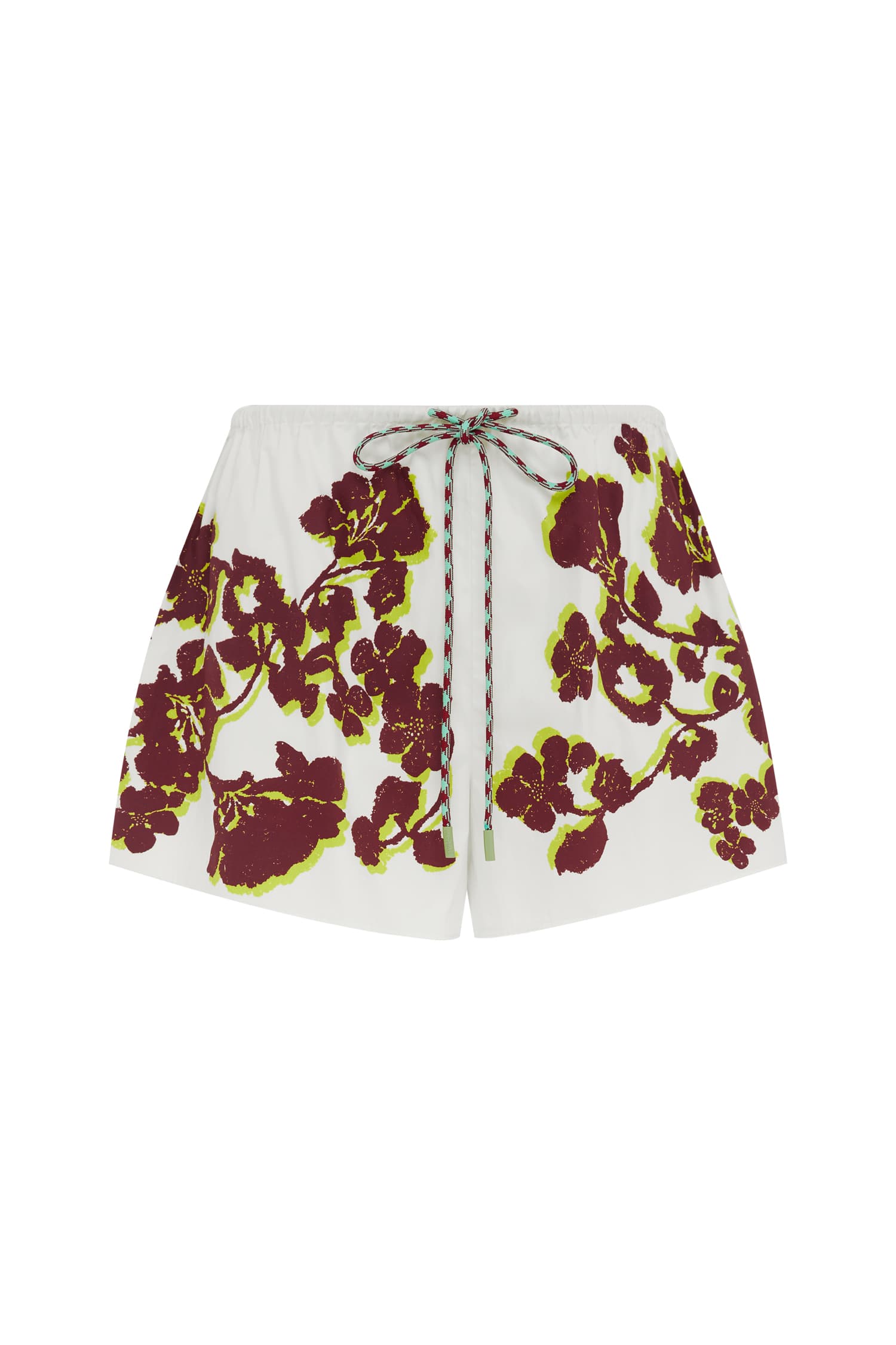 Alemais Haze Mini Short  Sustainable Shorts with Alemais print -  Luxury Handbags Australian Designer