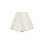 Alemais Idris Embellished Short  Sustainable Shorts with Alemais print -  Luxury Handbags Australian Designer