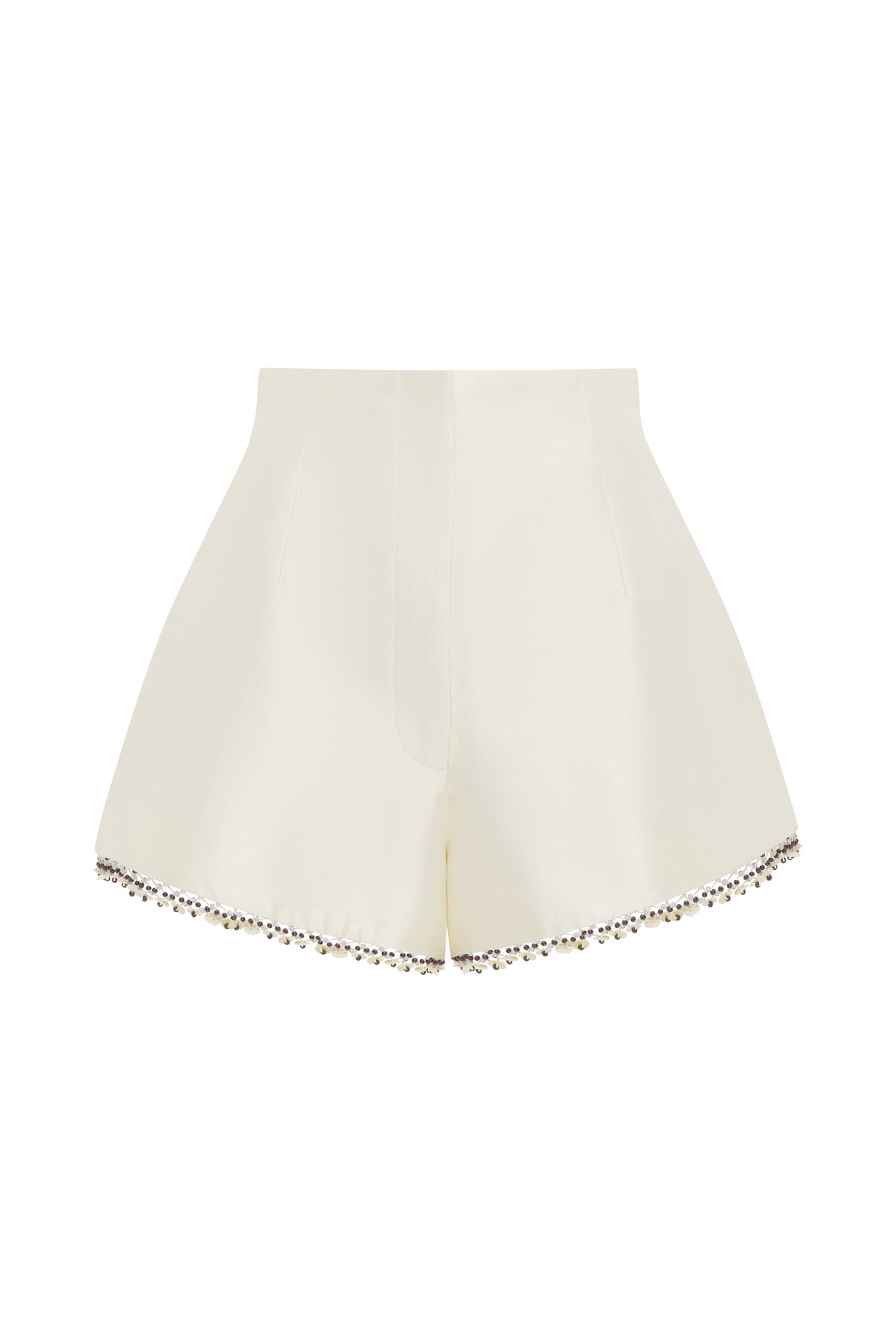 Alemais Idris Embellished Short  Sustainable Shorts with Alemais print -  Luxury Handbags Australian Designer
