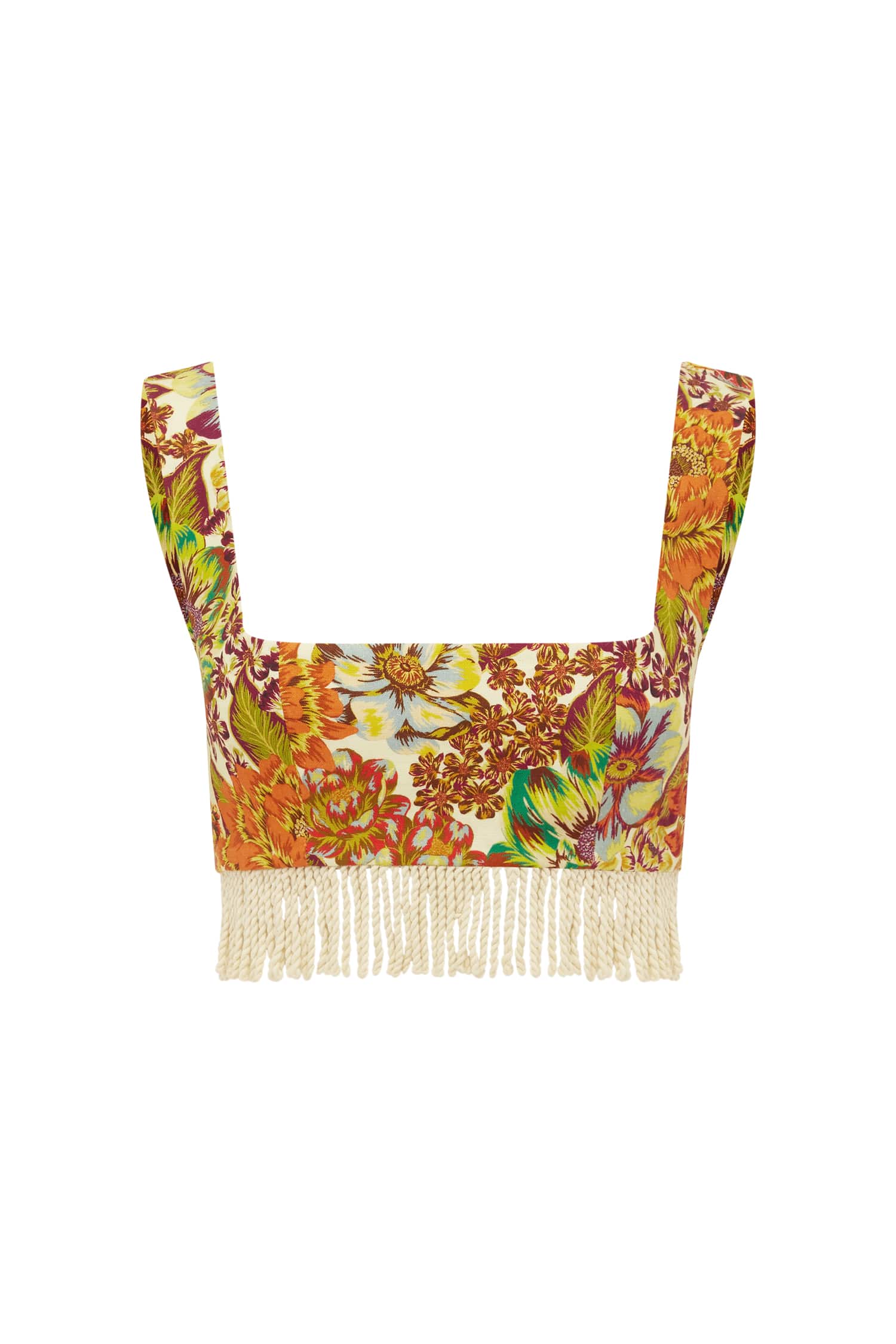 Alemais Lana Bralette  Sustainable Tops with Alemais print -  Luxury Handbags Australian Designer