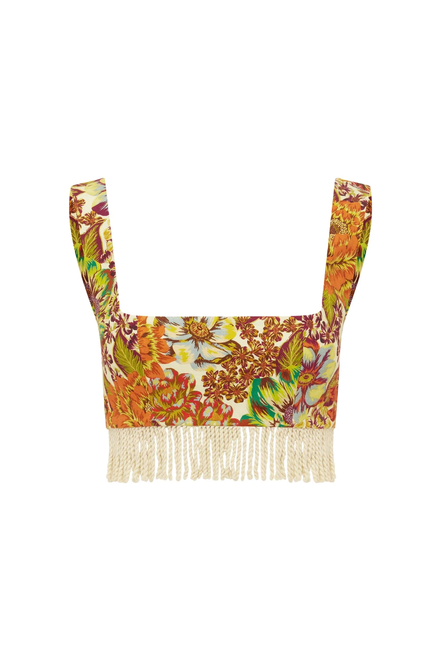 Lana Bralette by Alemais - Tops Alemais Lana Bralette Sustainable Tops with Alemais print - Luxury Handbags Australian Designer