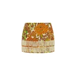 Alemais Lana Mini Skirt  Sustainable Skirts with Alemais print -  Luxury Handbags Australian Designer