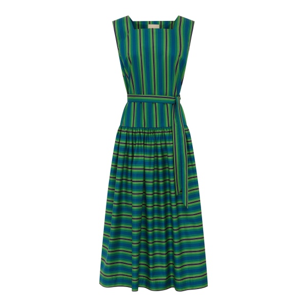 Alemais Margo Midi Dress  Sustainable Dresses with Alemais print -  Luxury Handbags Australian Designer